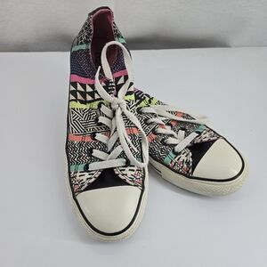 Converse Black White Neon Multi Pattern
